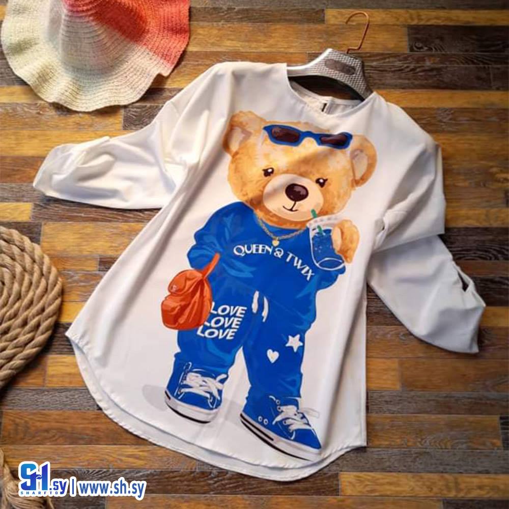 كنزة نسائي شرعي طباعة ديجيتال (ملبوسات مخللاتي)