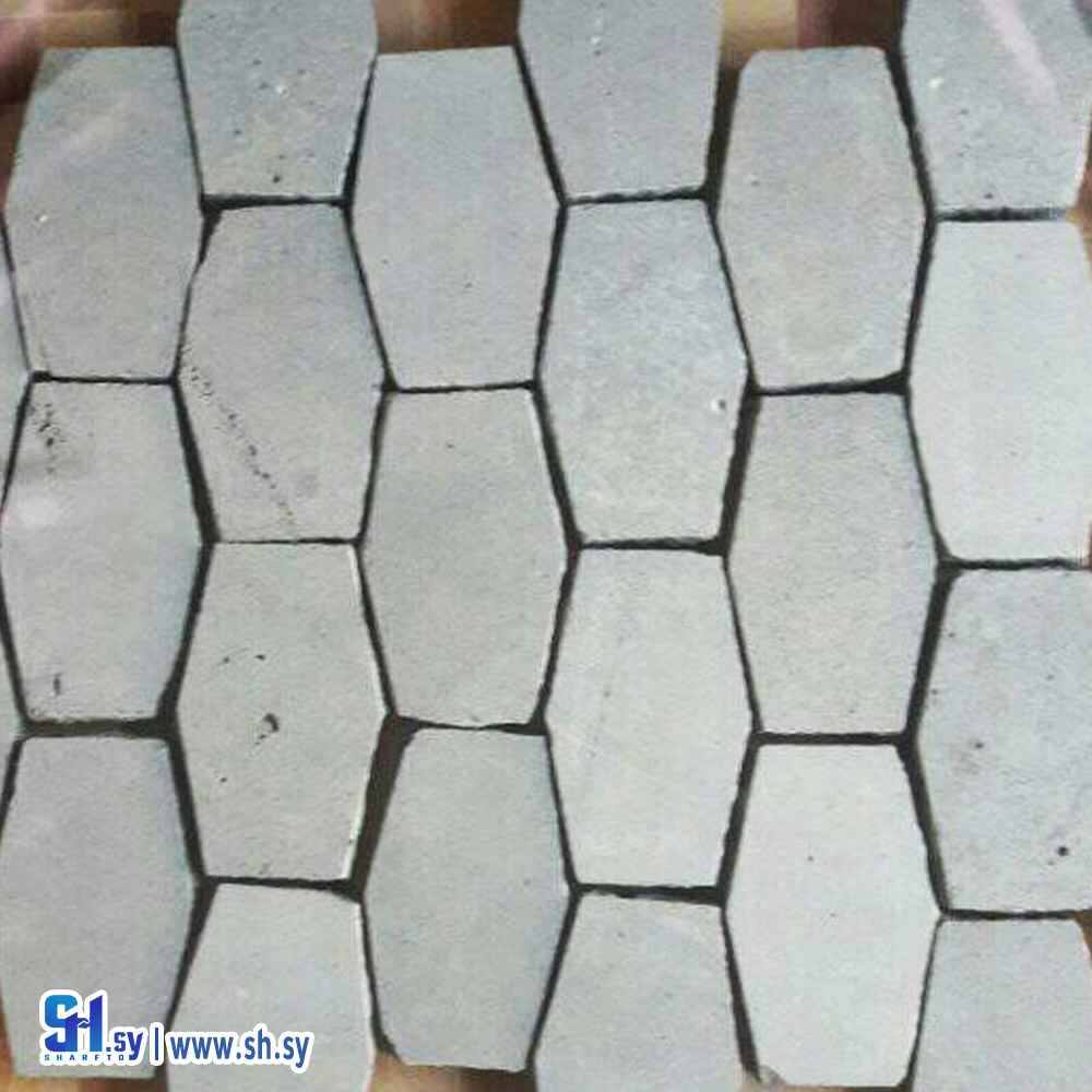 أنترلوك أرضيات خلايا سداسية (بازلت BASALT)
