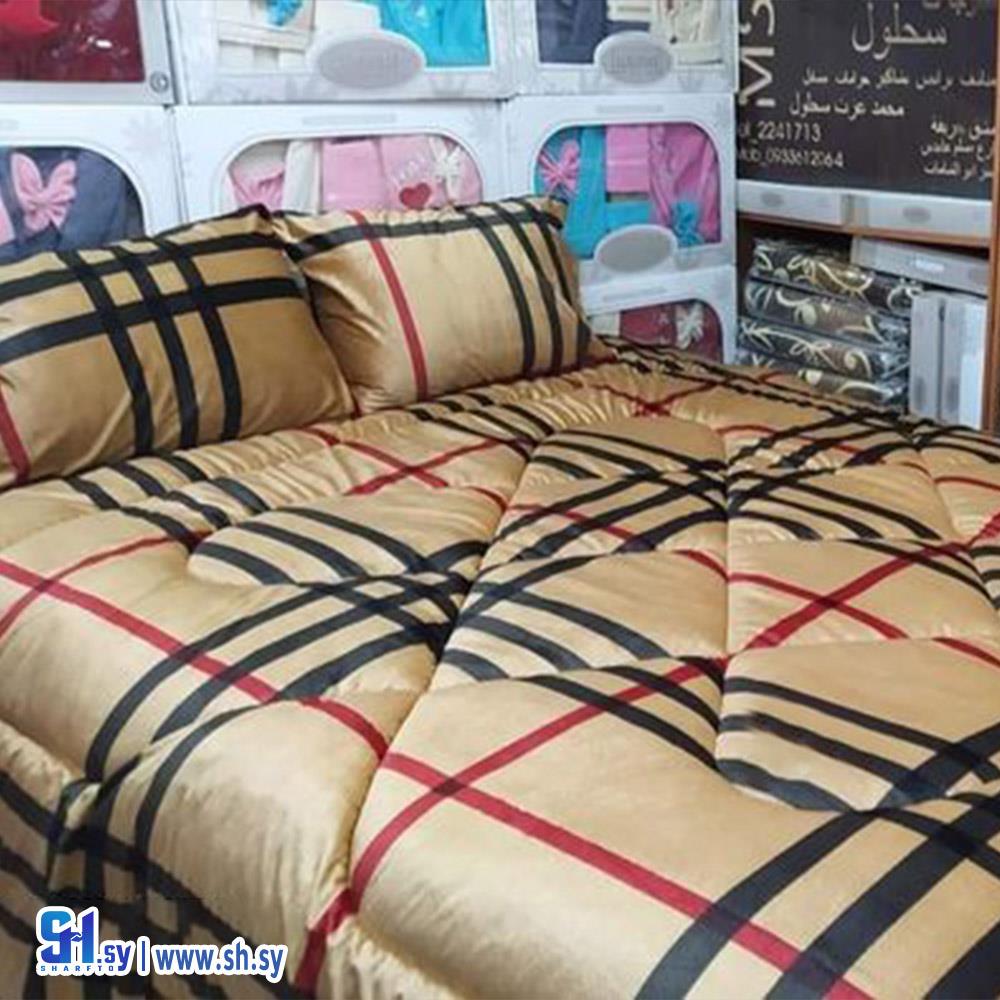 لحاف وجه مخمل وجه فرو  18 (بياضات ماسة)