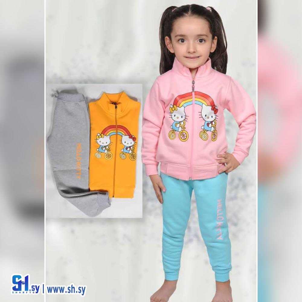 بيجامة بي بي بناتي موديل 308 (Cotton Style)