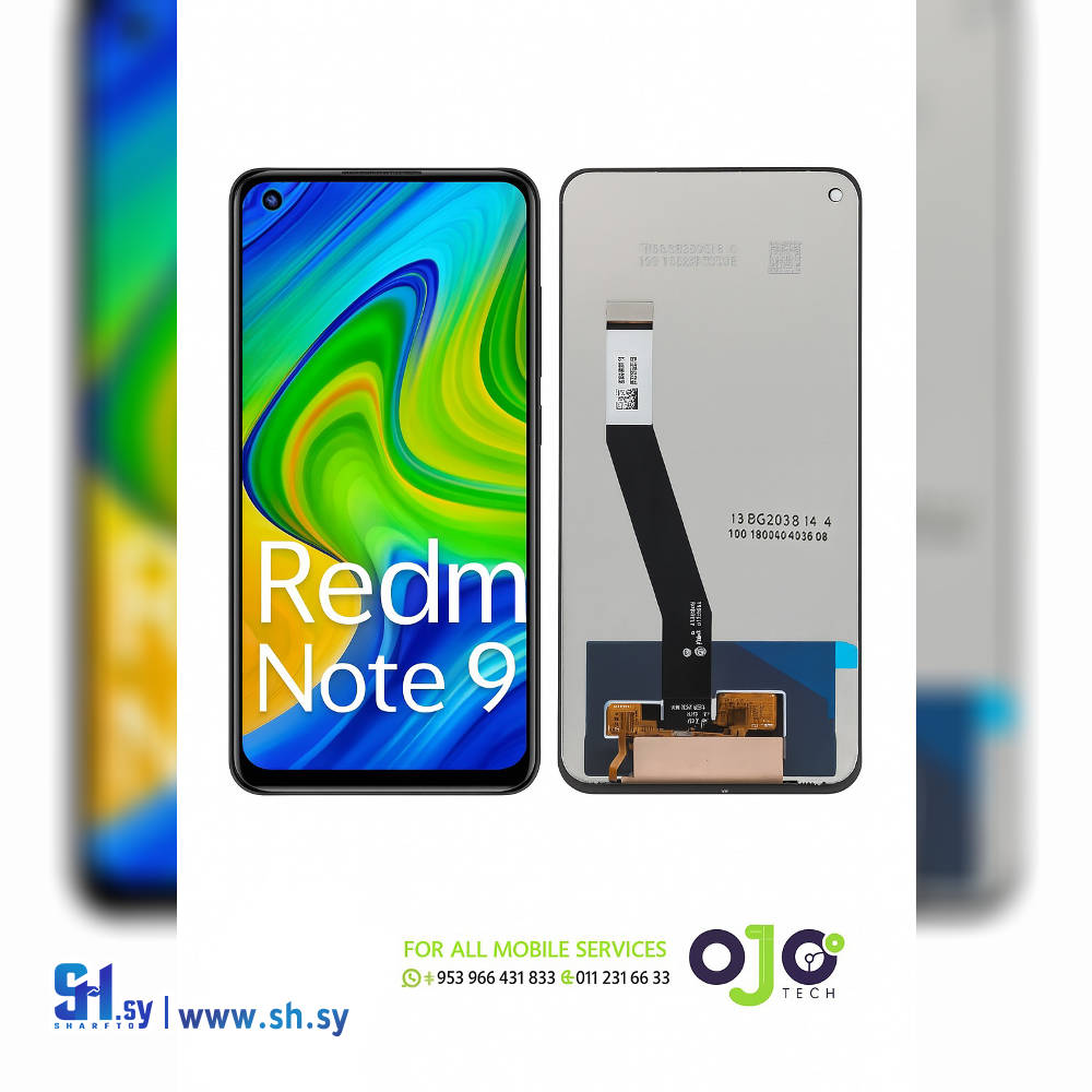 LCD XIAOMI REDMI NOTE 9 (اوجو تك)