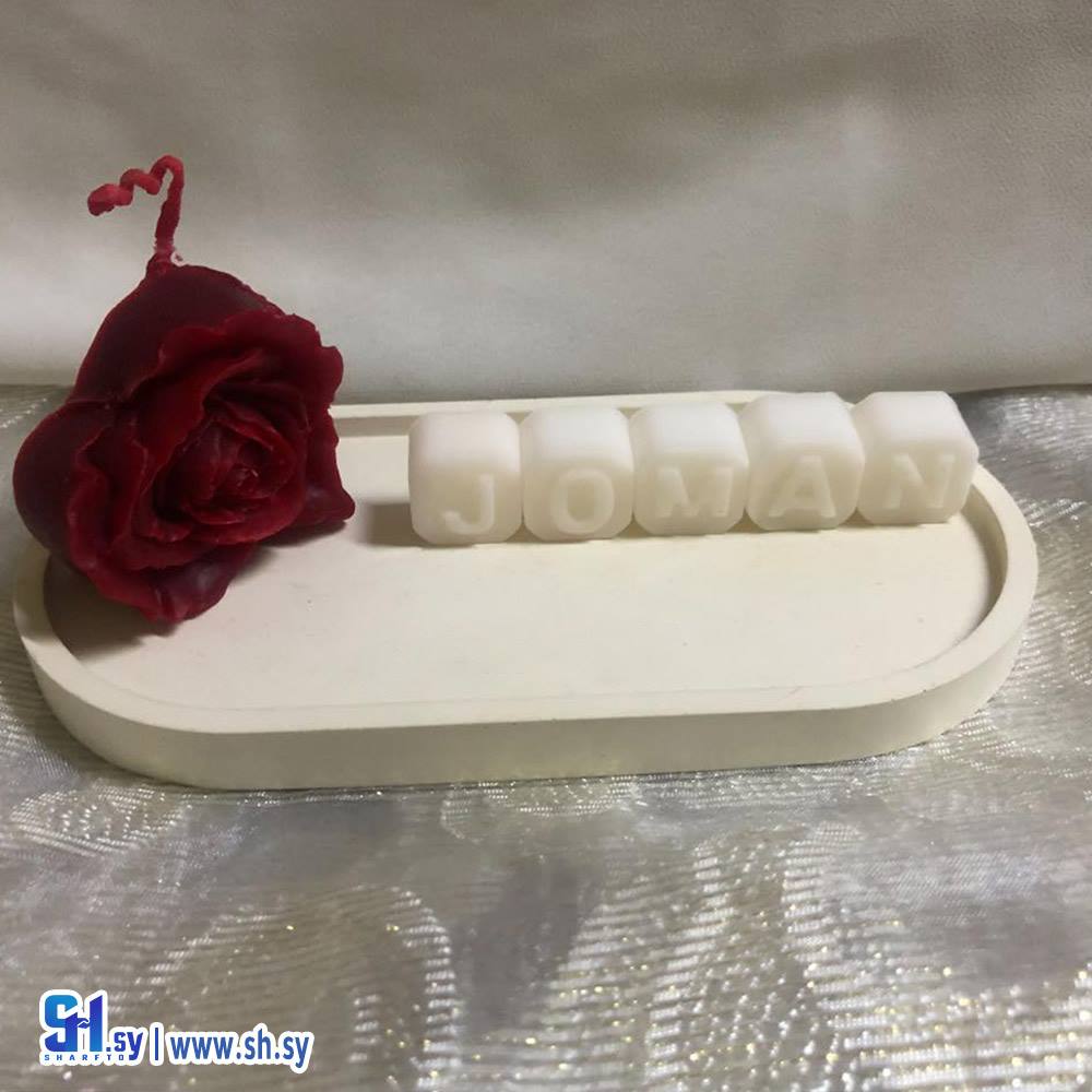 شموع معطرة وردة جورية  (Amra Gift)