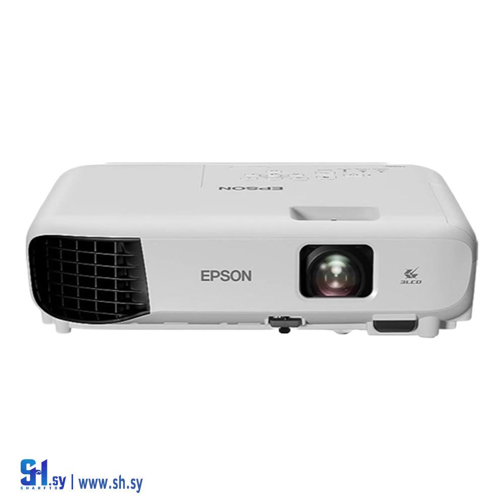 EPSON PROJECTOR EB-E10 جاز أسقاط (new laptop)