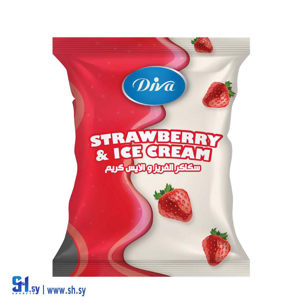 سكاكر ديفا آيس كريم الفريز 123016 (زاهي)