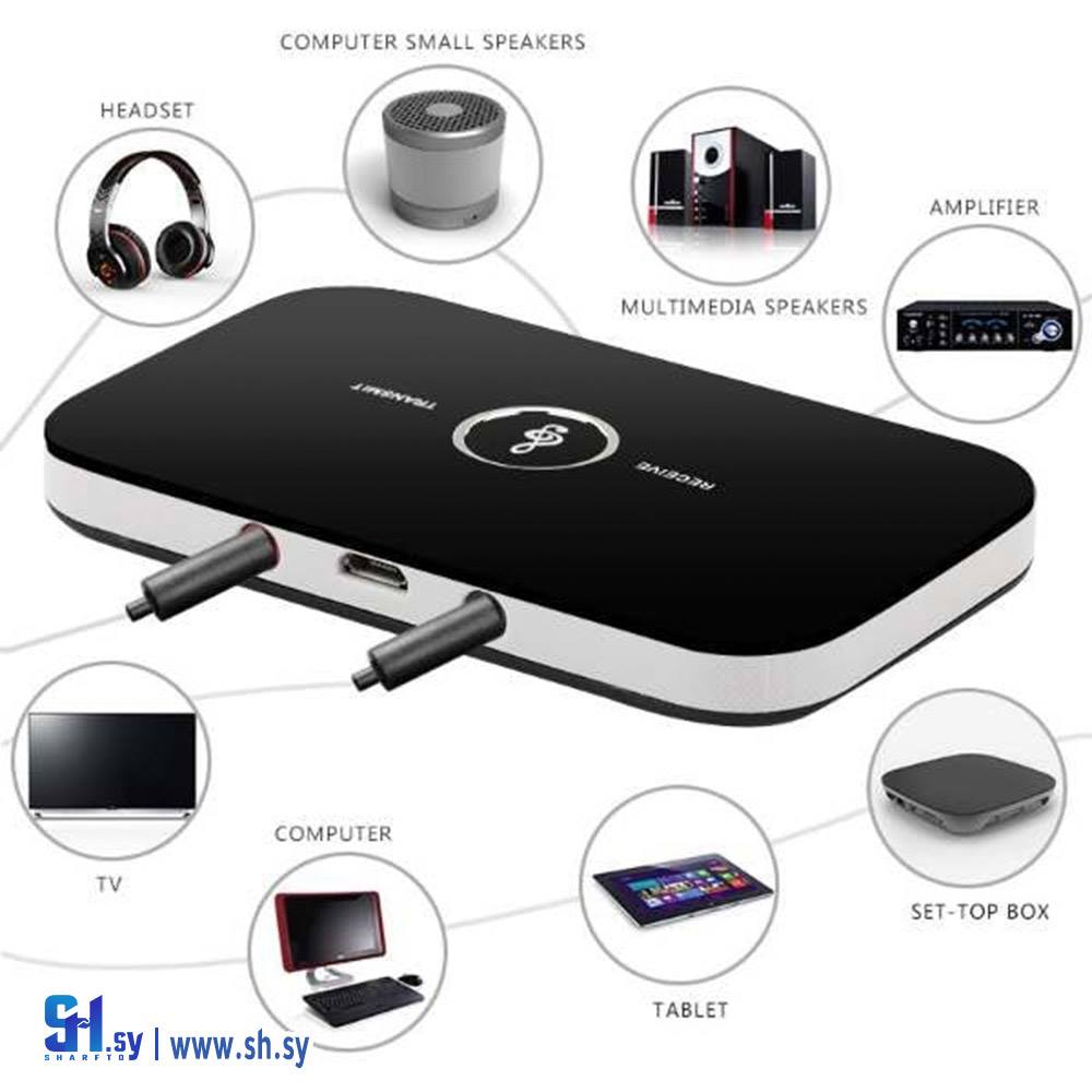 Wireless 2 in 1 adapter  جهاز ارسال واستقبال (الأفضل للأفضل)