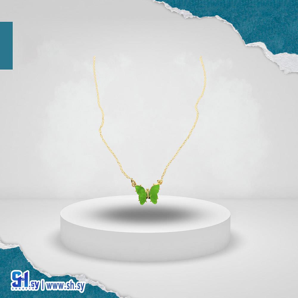 قلادة الفراشة (EVA STORE)
