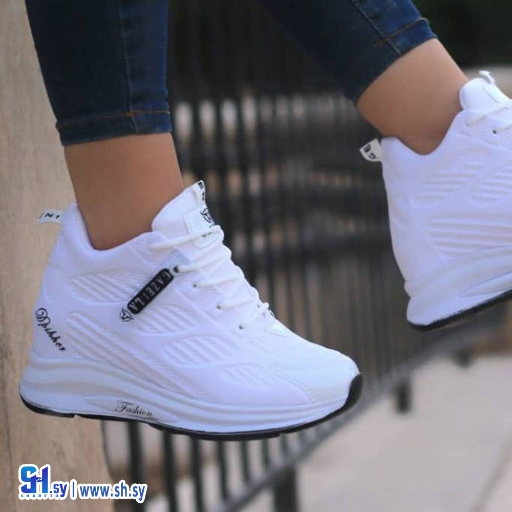 حذاء نسواني  كعب مخفي من37لل40 نعل بروتان (اللمسة الذهبية)