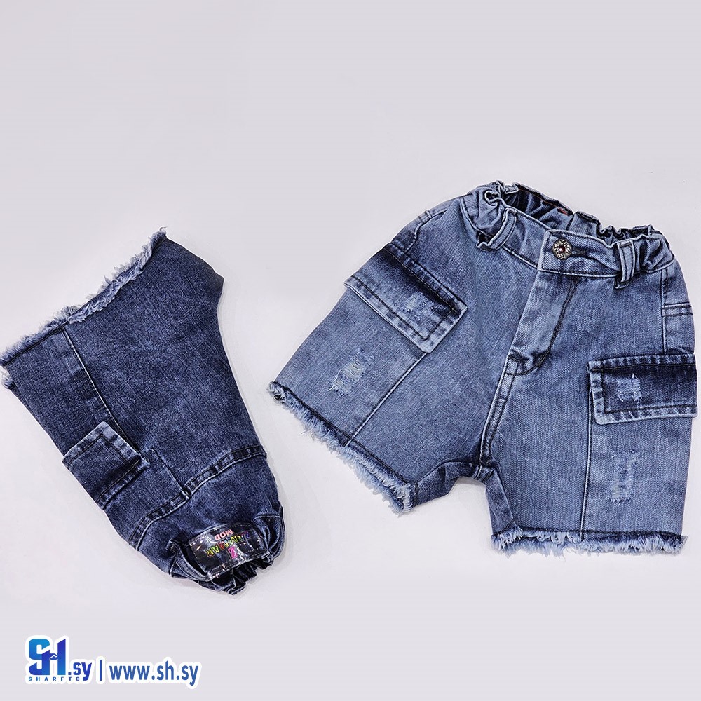 شورت بناتي جينز موديل 14003 (زمار مود)