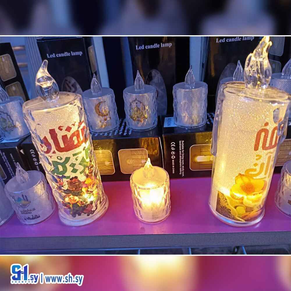 شمعة مضيئة رمضانية(Aljabi Shopping)