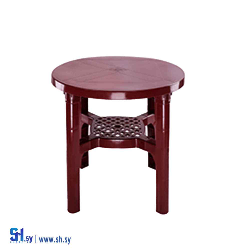 طاولة دائرية مع شبك (ريان بلاست)