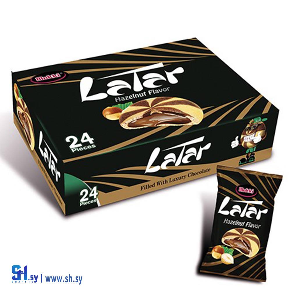 بسكويت لاتار X1 - بندق (مكي)