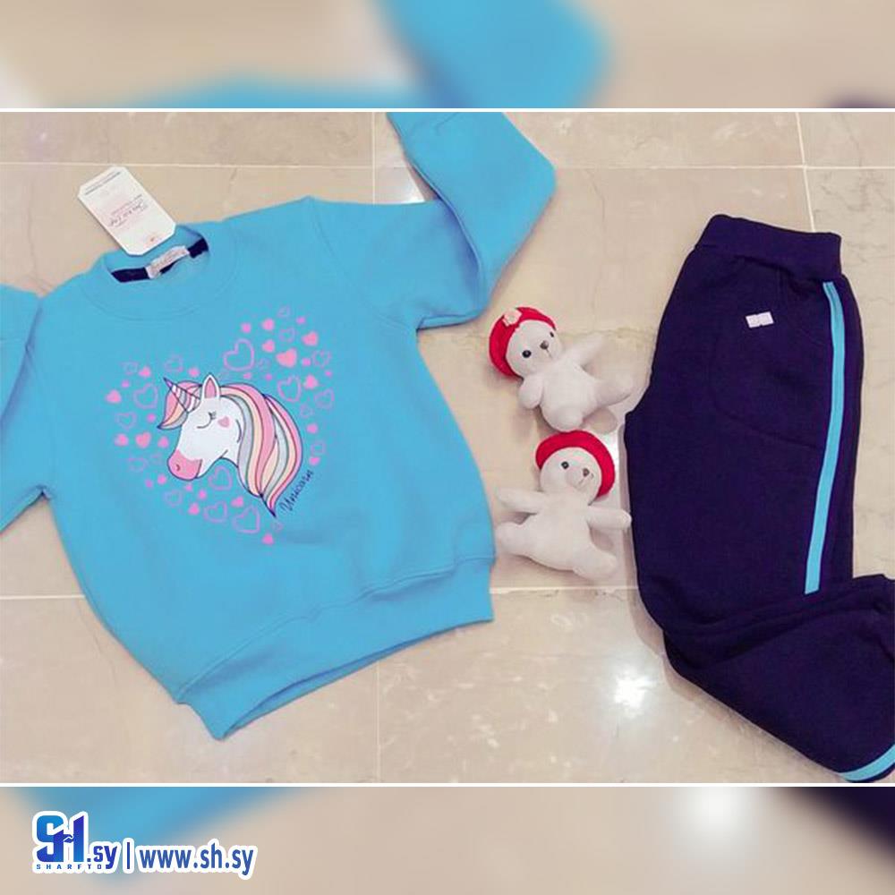 بيجامة قطن بناتي (بياضات السيد)