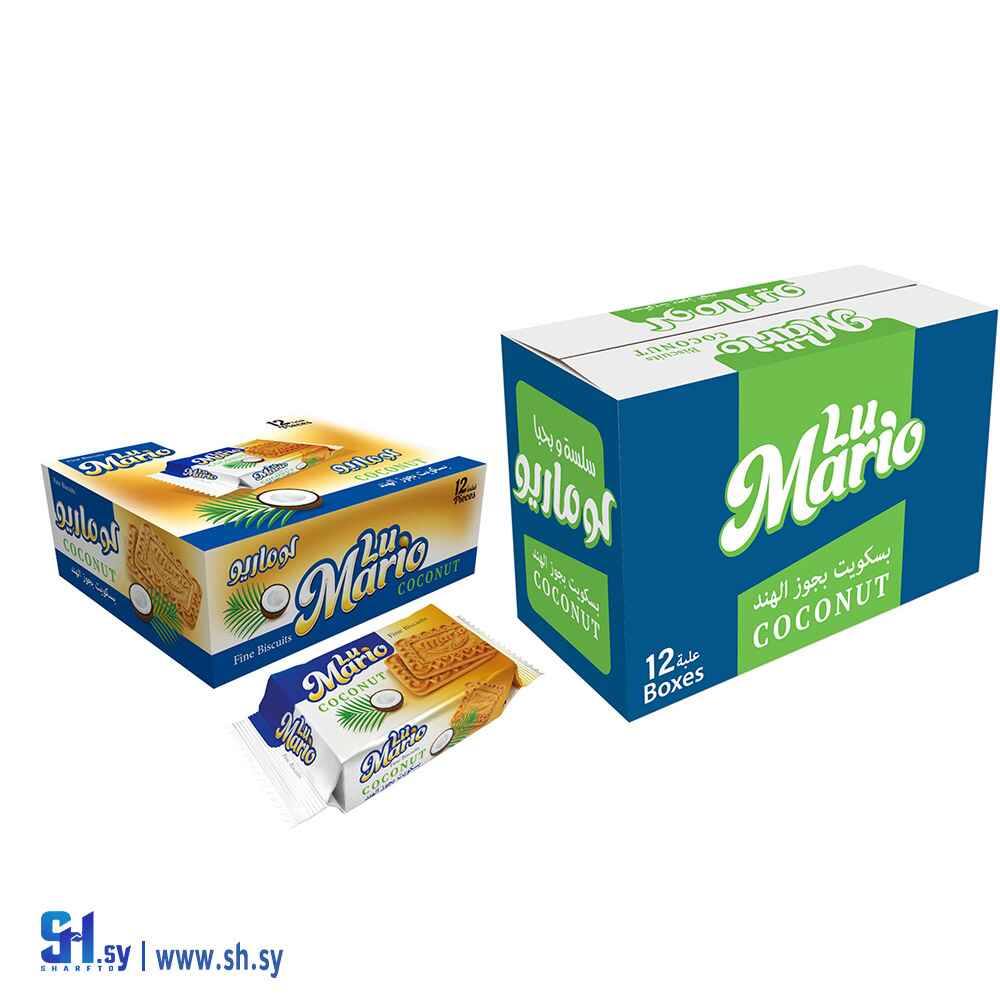 بسكويت لوماريو بجوز الهند (لوماريو)