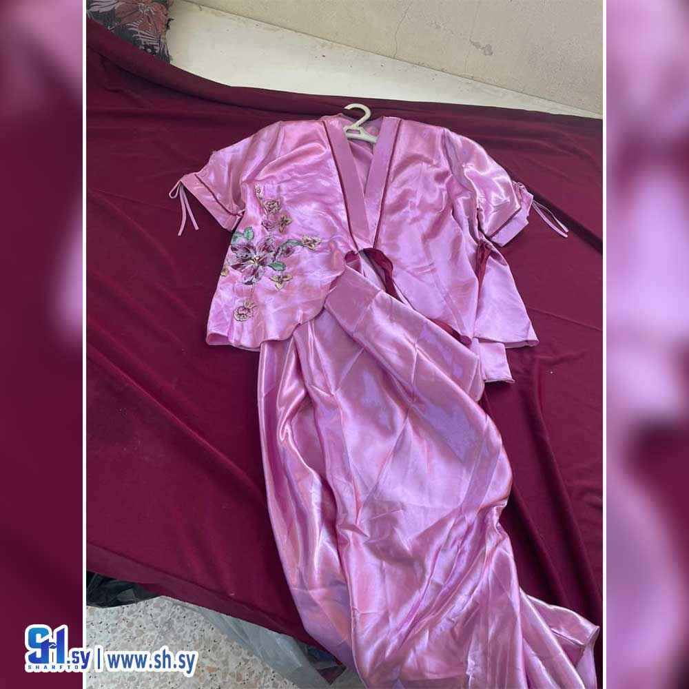 بيجامة نسائي ساتان (محمد الغبرة)