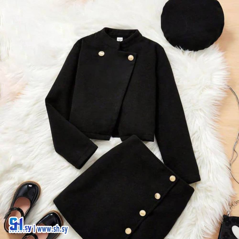 طقم جوخ تنورة (Mimi Kids)