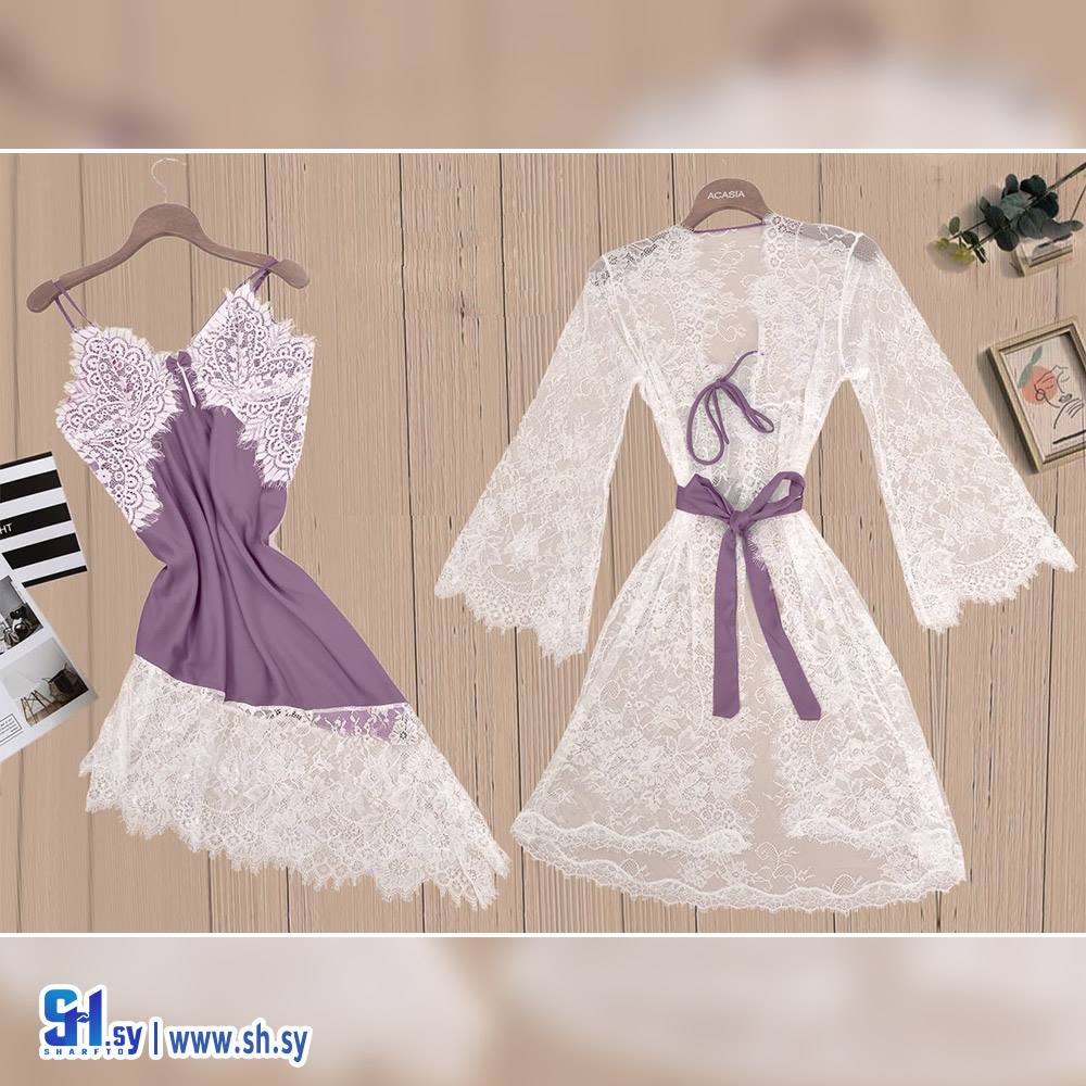 طقم كومينو دانتيل (لانجري عبد الحق)