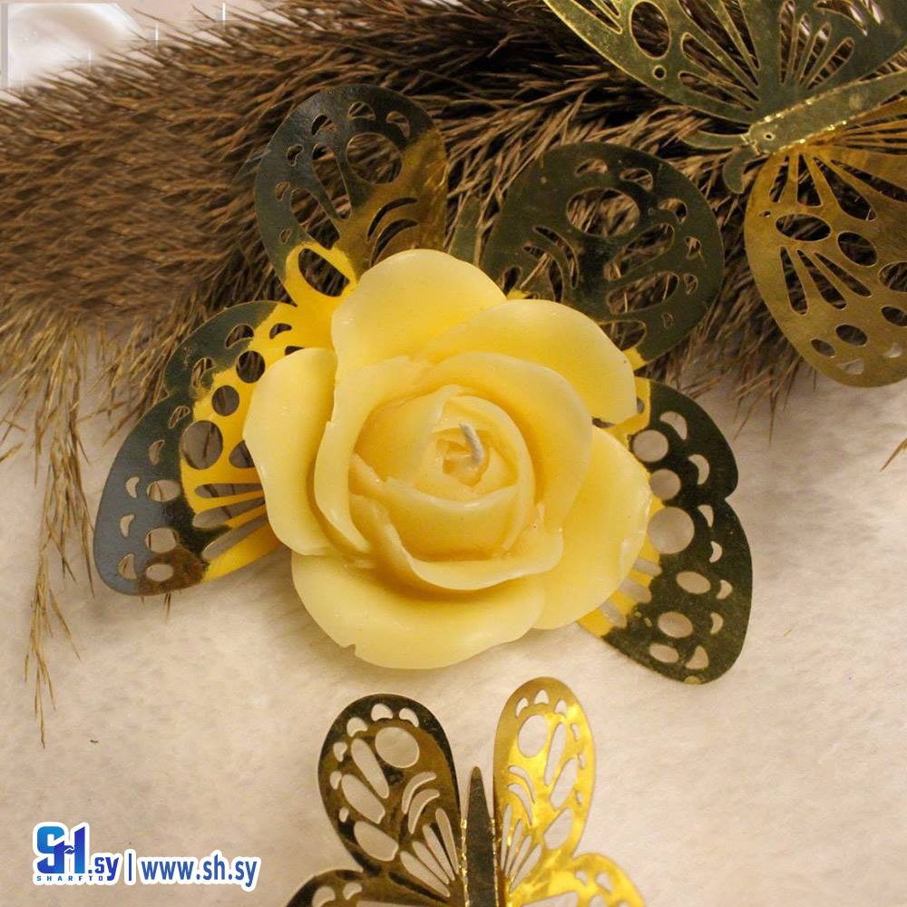 شمع معطر وردة صغيرة (candle light)