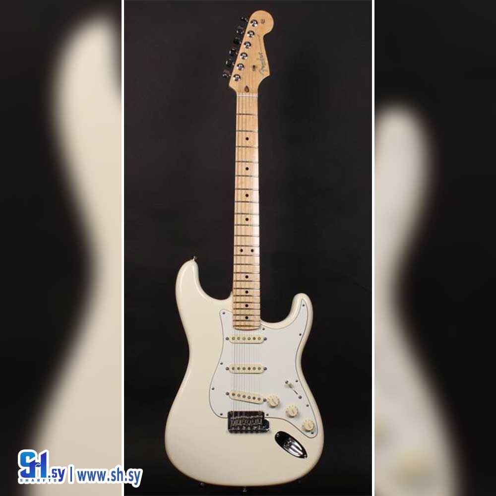 جيتار فيندر أمريكي برو ستراتوكاستر أوليمبيك أبيض موديل 2019 (الشرق الأوسط للموسيقى)