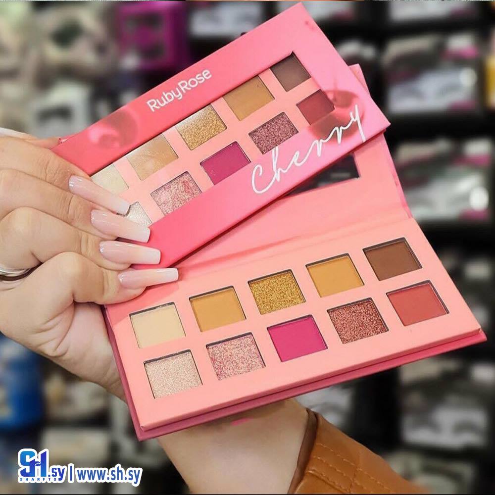 باليت ظل مع غليتر 1050 (روبي روز)