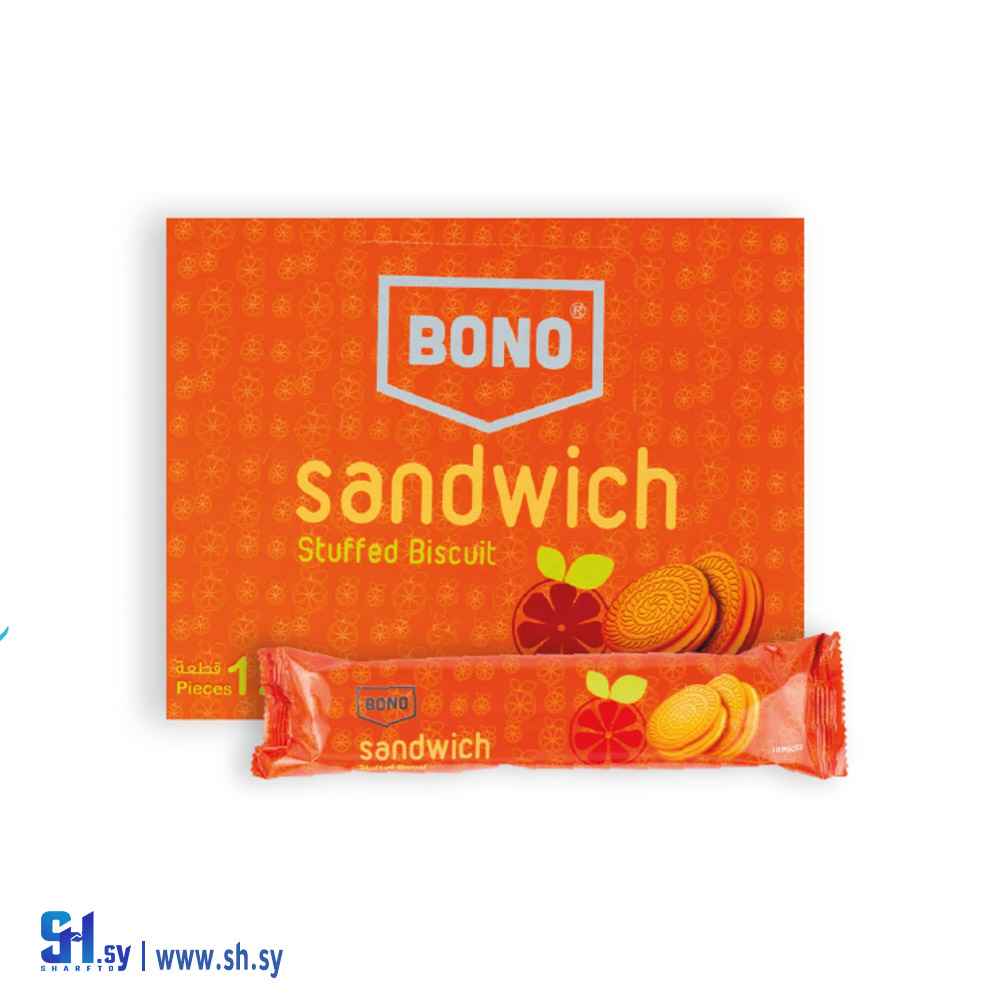 بسكويت بونو ساندويتش البرتقال (BONO)