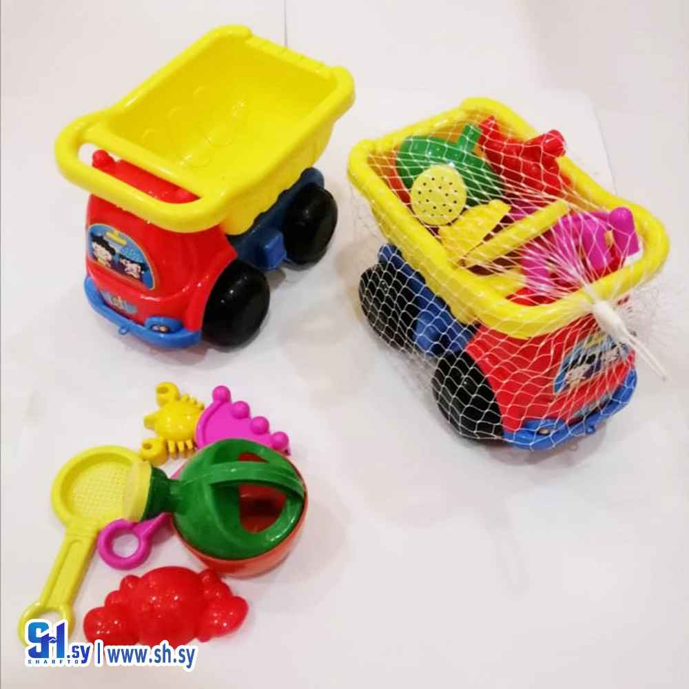 لعبة شاحنة قلاب بحر حجم وسط (شركة عجلوني)