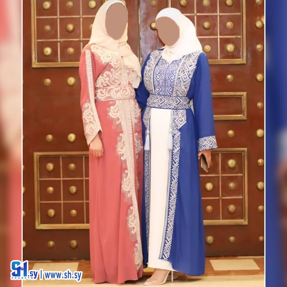 عباية شيفون بريم يدوي (معرض النجمة الذهبية)