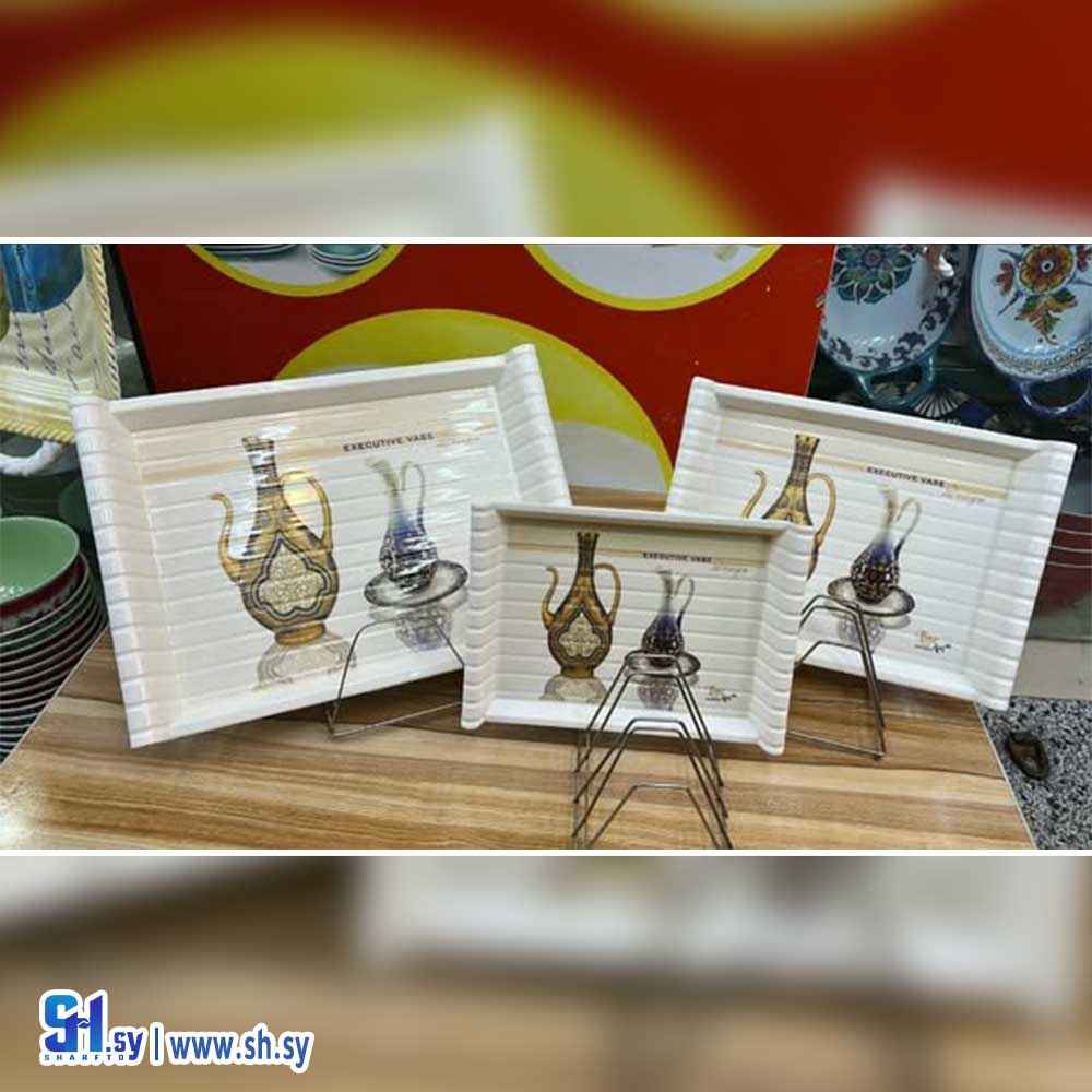 طقم صواني ميلامين موديل 4 (عصرونية النصر)