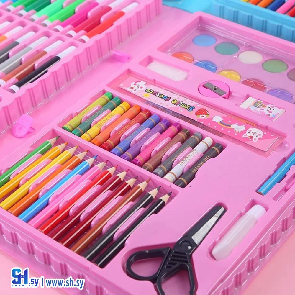 مجموعة الوان 86 قطعة (ألعاب السمان)