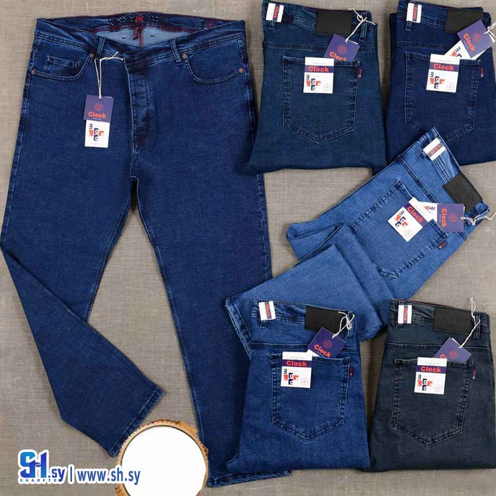 بنطال رجالي جينز موديل 12529 (جينزات العالمية)