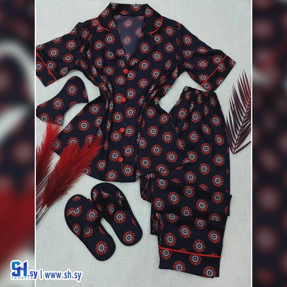 بيجامة نسائي بنقشات مميزة (Lolea fashion)