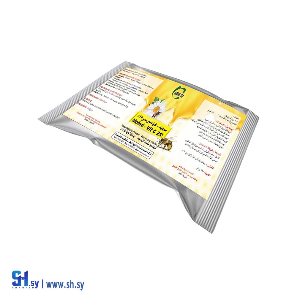 دواء بيطري 221 موفيد فيتامين سي 25% – فيتامين سي(Movetco)