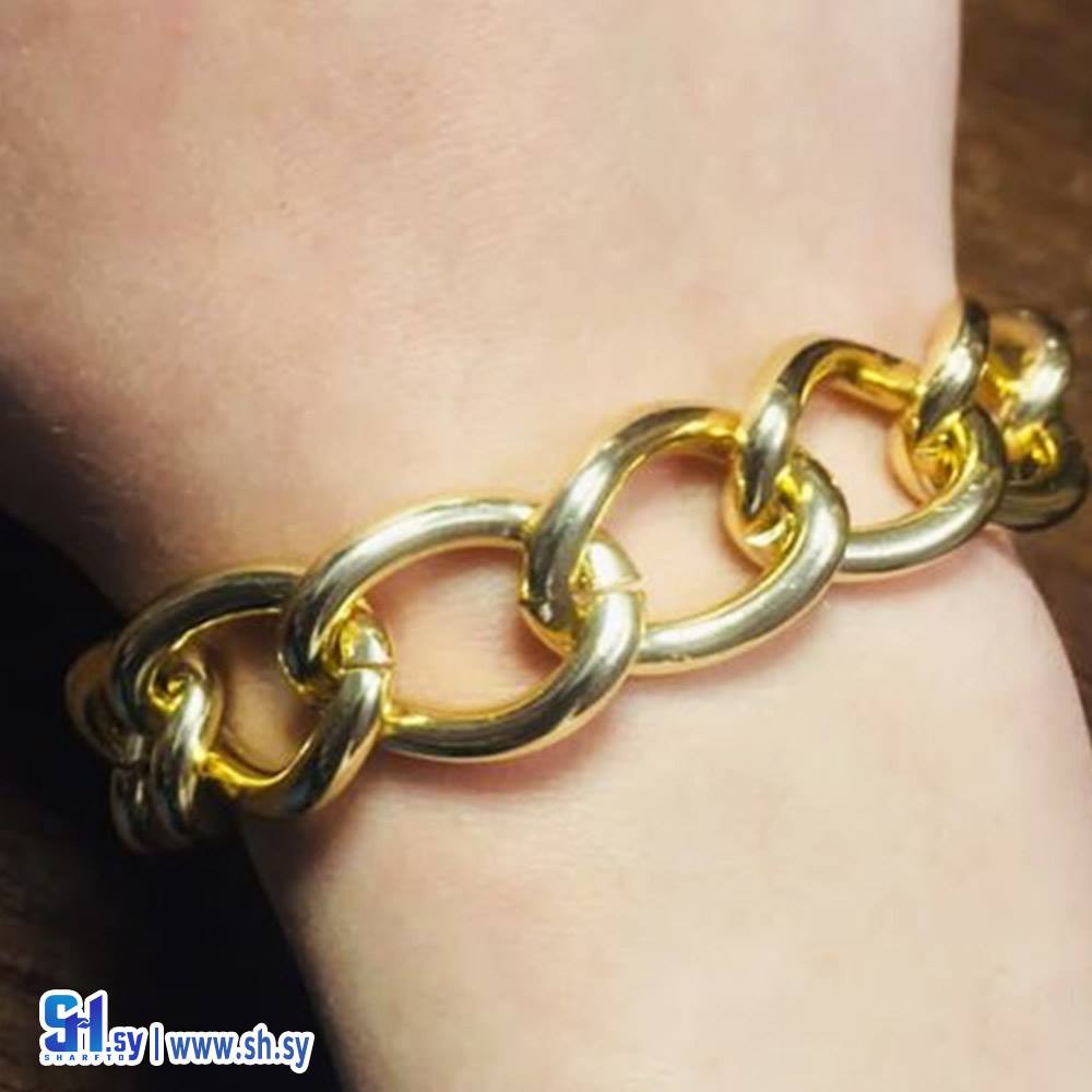 بلاك جنزير عريض (Nostalgie Accessories)