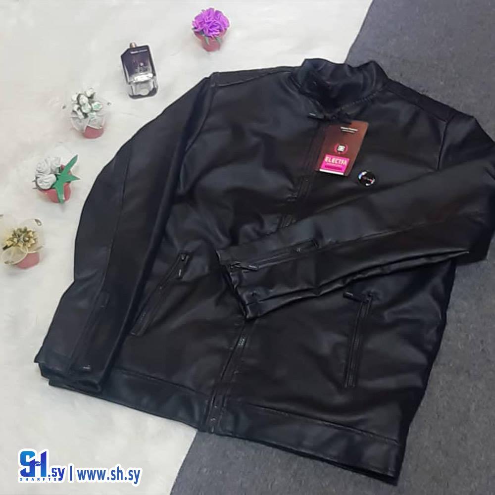 جاكيت جلد رجالي (سبورات العاصي)