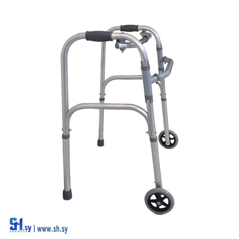 ووكر ألمنيوم مع دواليب (شركة داماسكو للأجهزة الطبية)