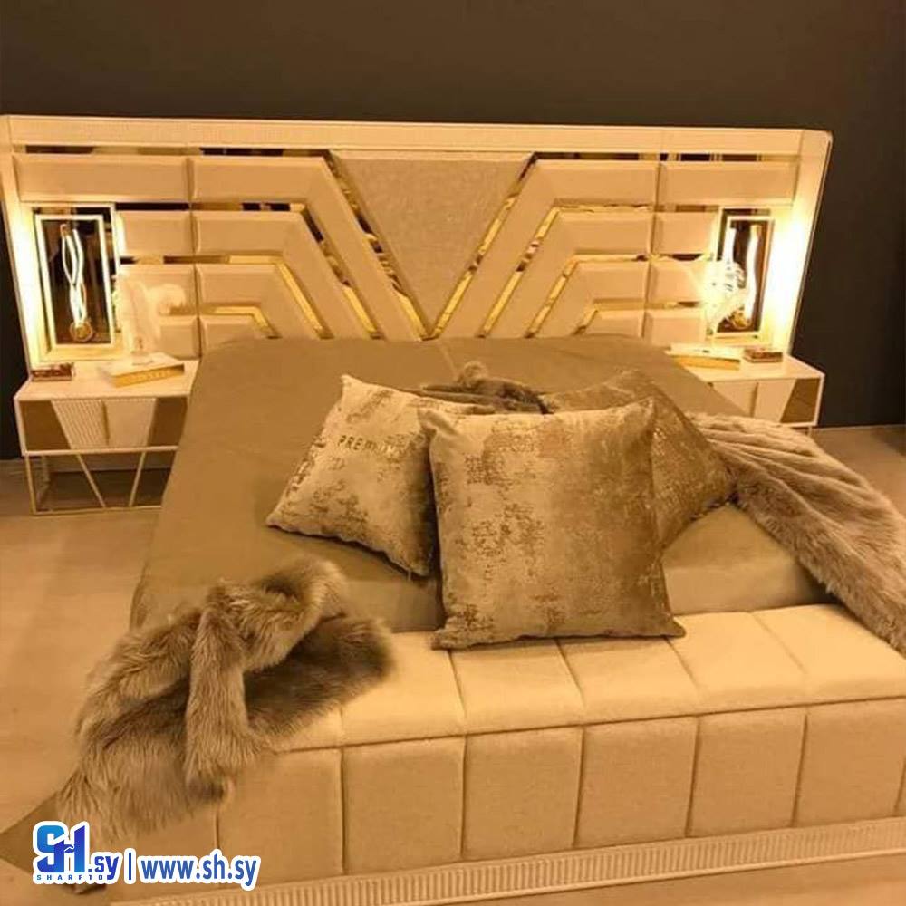 غرفة نوم الأناقة موديل 10 (معرض الربداوي للموبيليا)