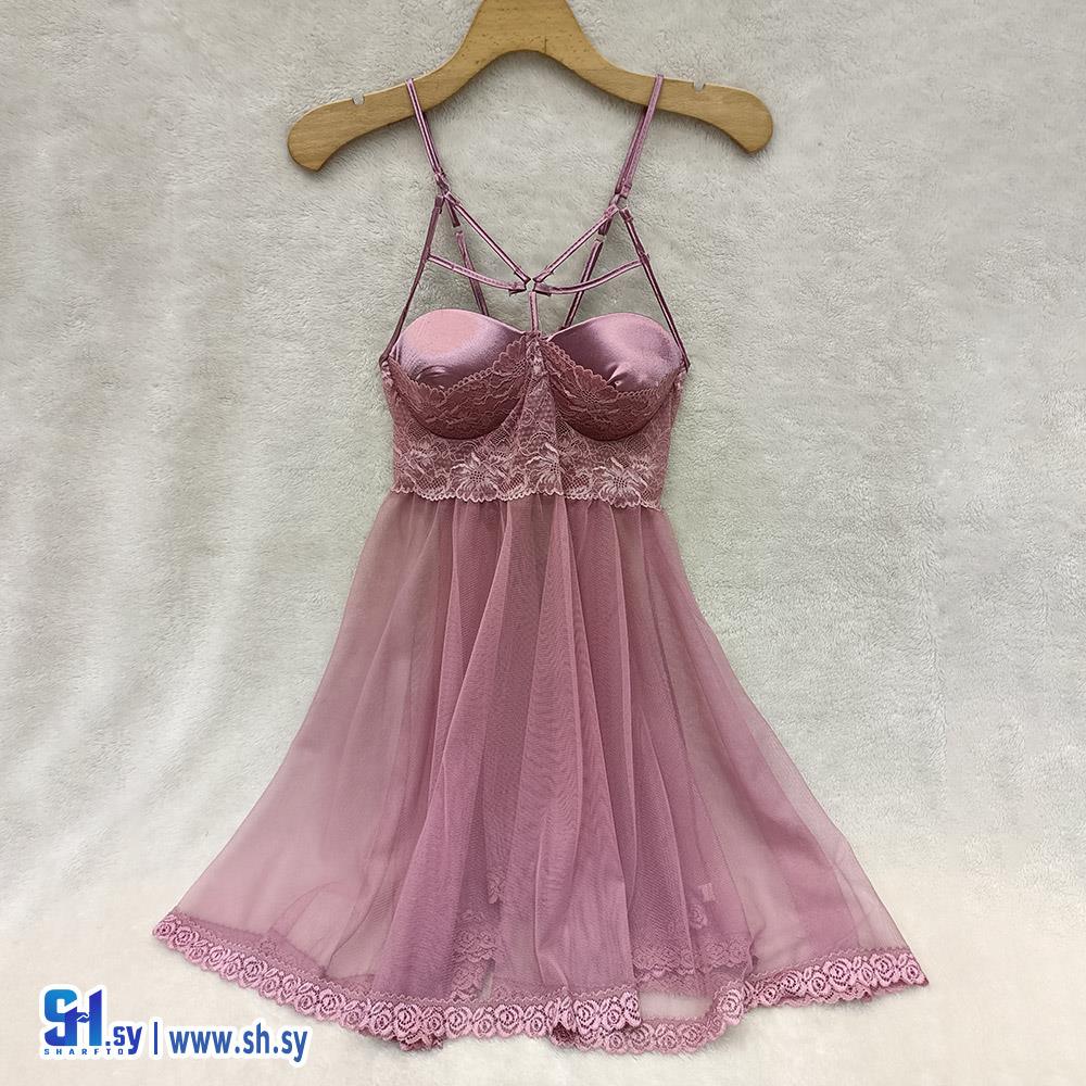 لانجري قصير شيفون (Girly Lingerie)