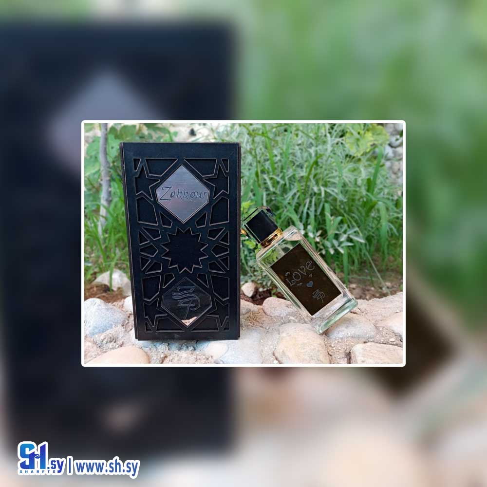 عطر LOVE (حاضنة دمر المركزية للفنون الحرفية)