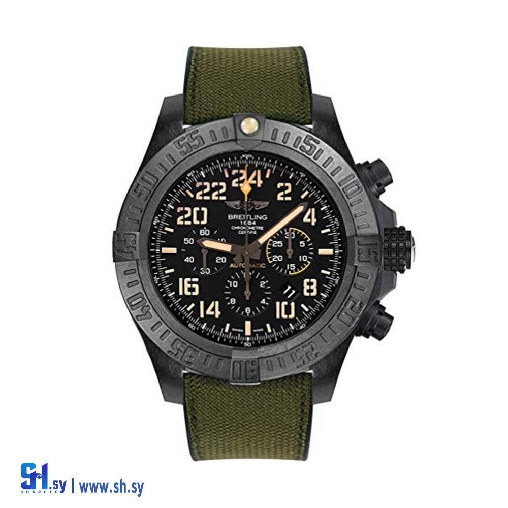 ساعة رجالية بريتلينج أفنجر هوريكان العسكرية المحدودة الإصدار للرجال (الشرفا)
