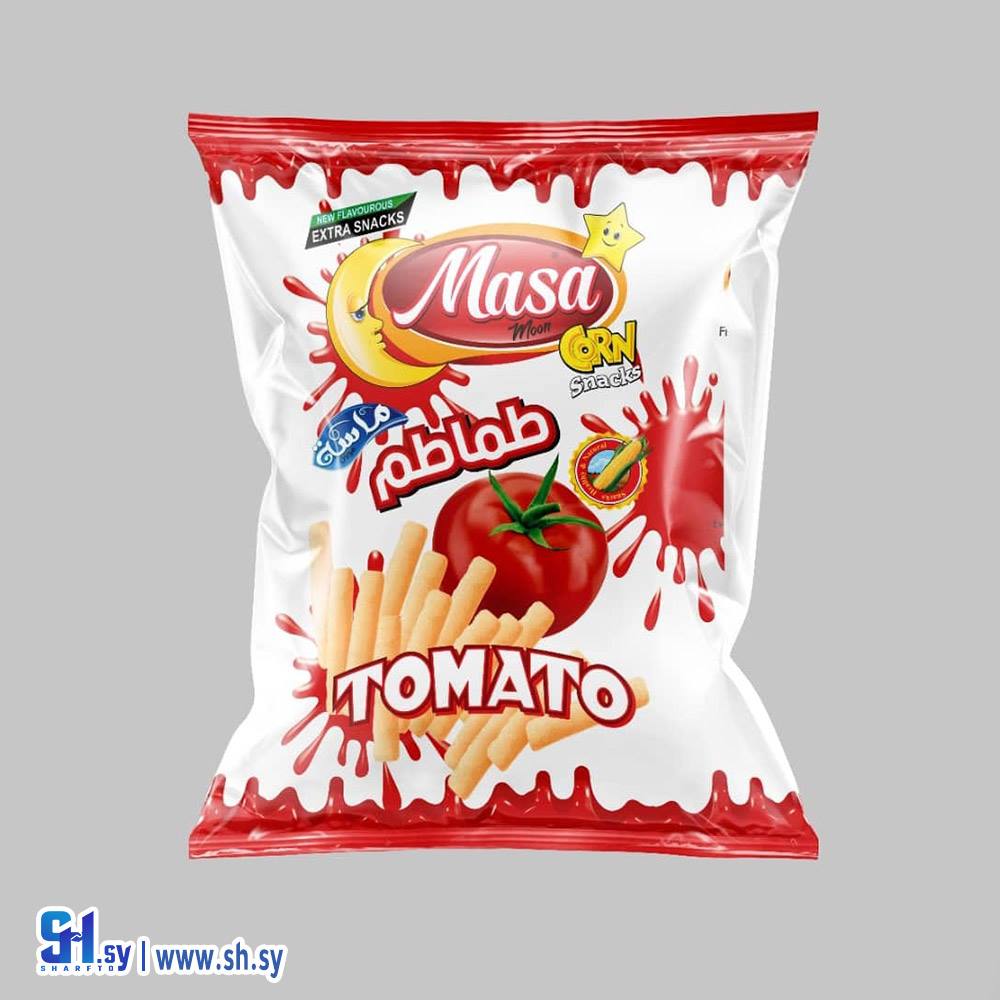 شيبس ماسة بنكهة الطماطم صغير (ماسة موون)