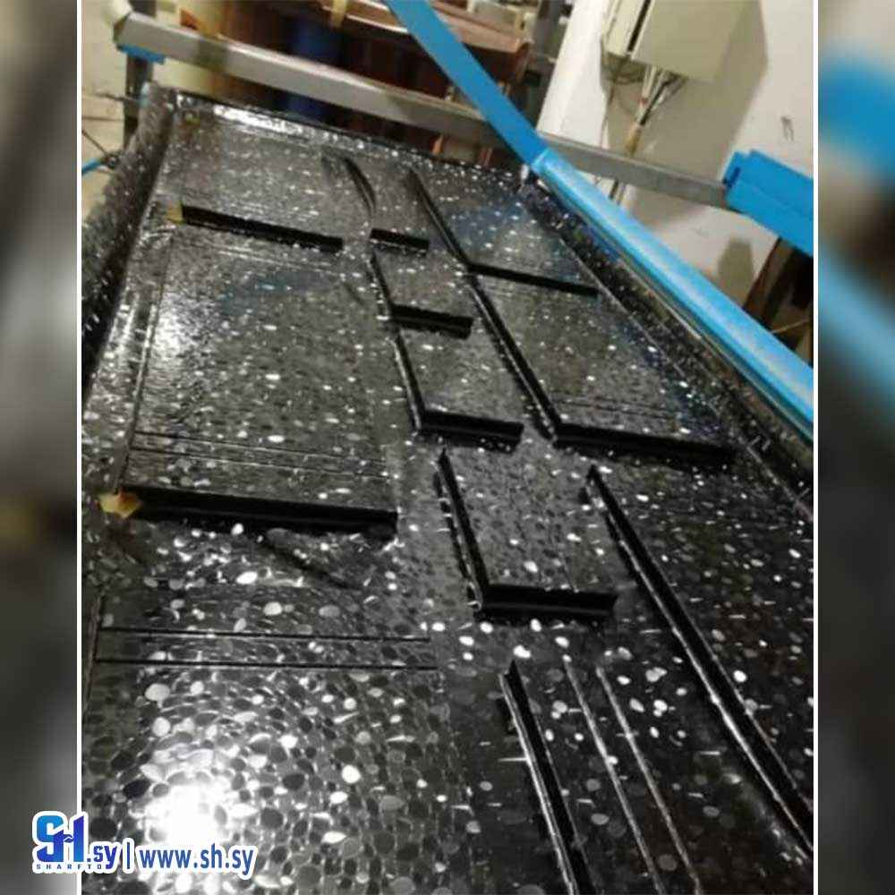درف pvc 13 (اورينت وود)