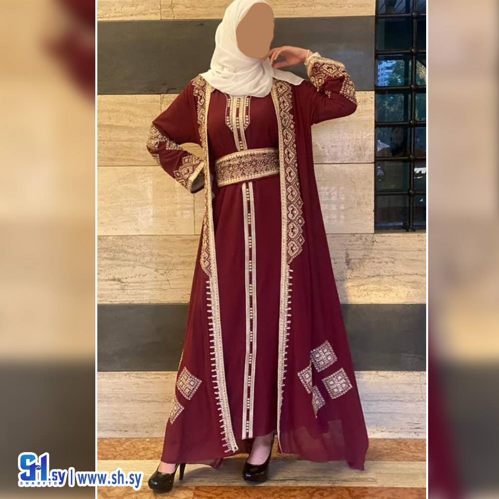 قفطان موديل 3 قطع (معرض النجمة الذهبية)