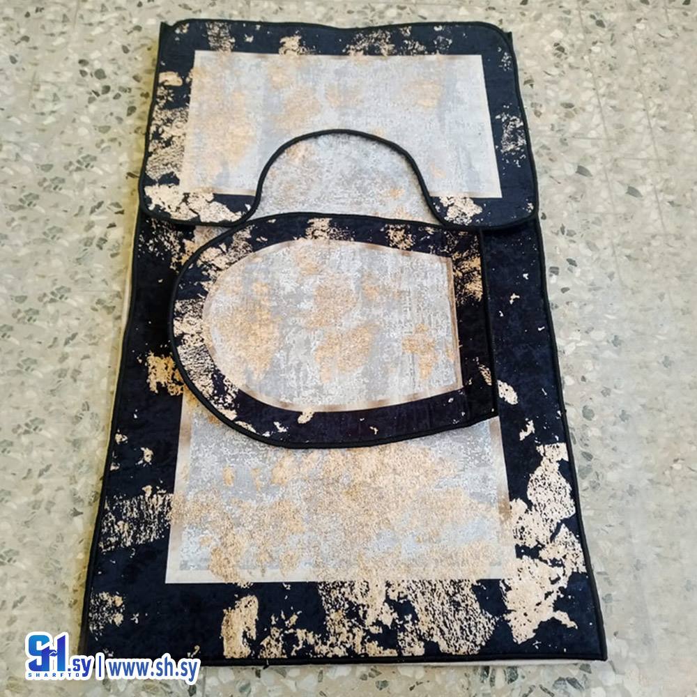 طقم حمام 3 قطع موديل 6 (سجاد وشرقيات الليث)