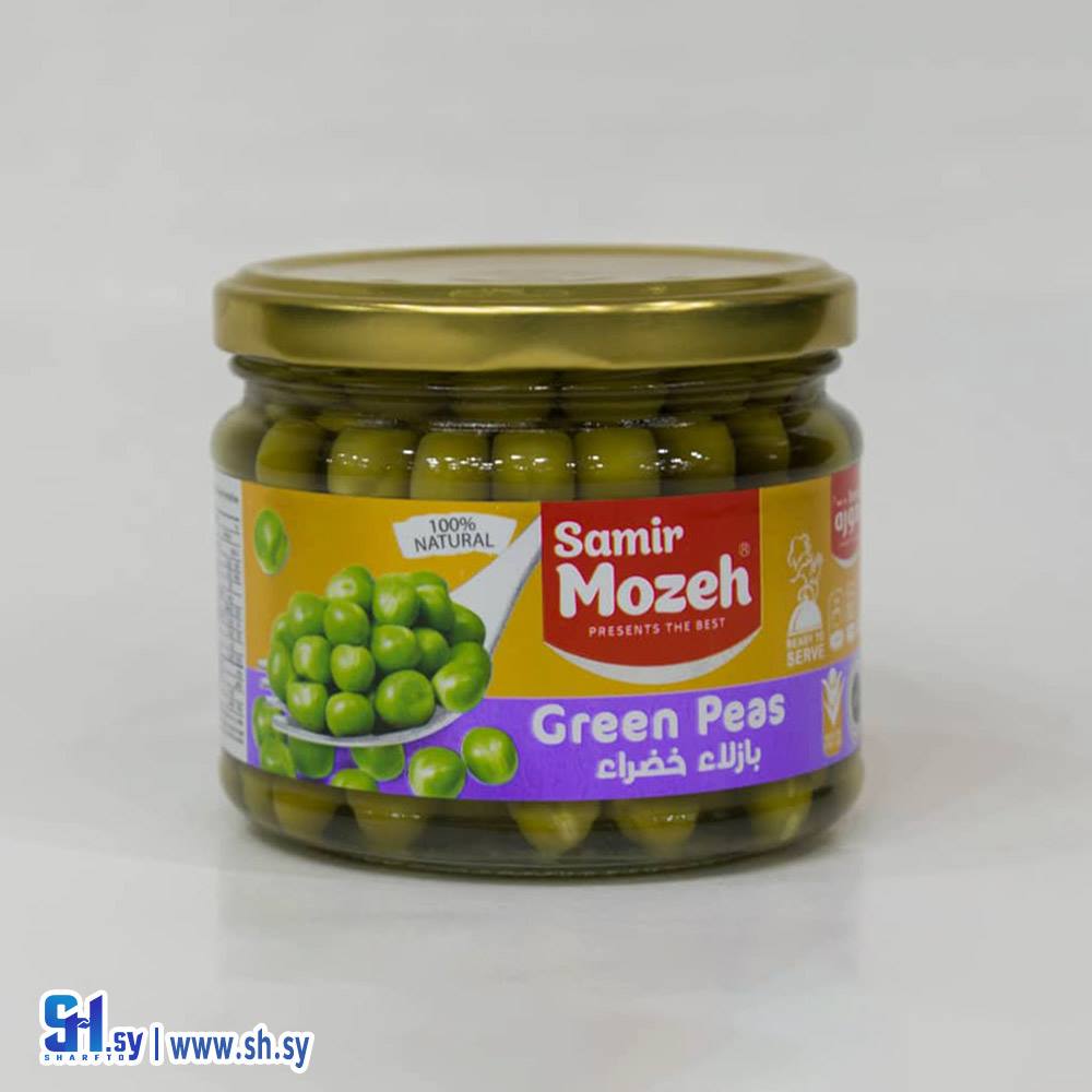 بازلاء خضراء 290غ (منتجات موزة الغذائية)