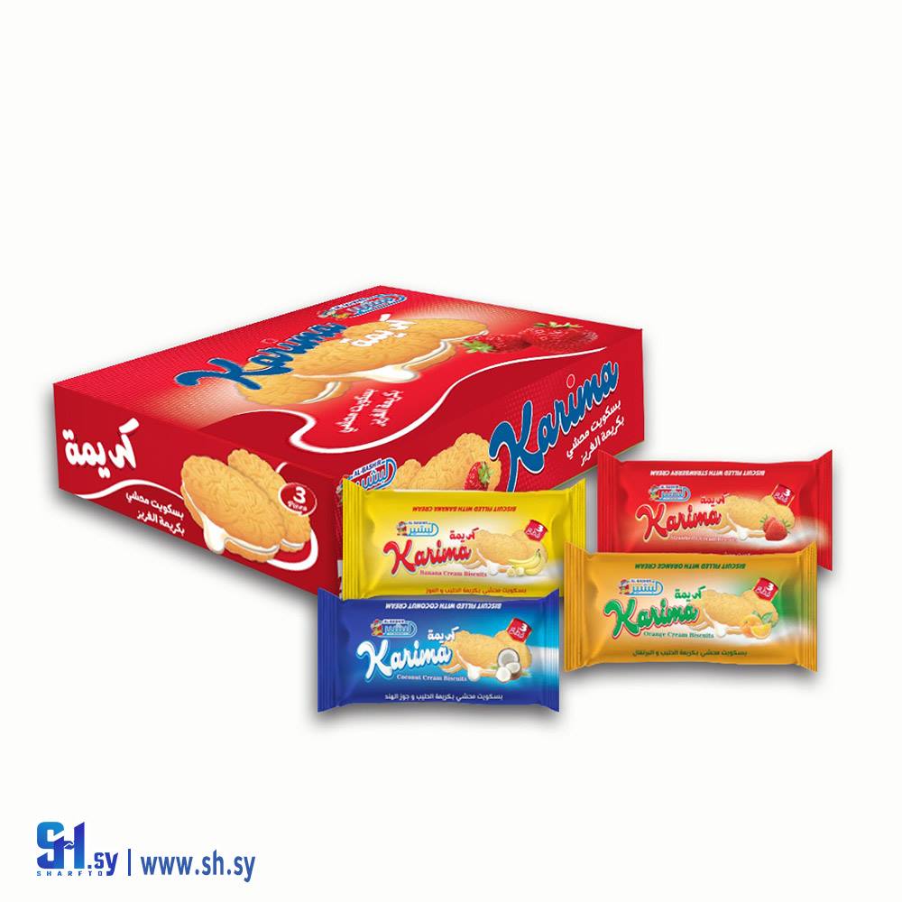 بسكويت كريمة (البشير للصناعات الغذائية)