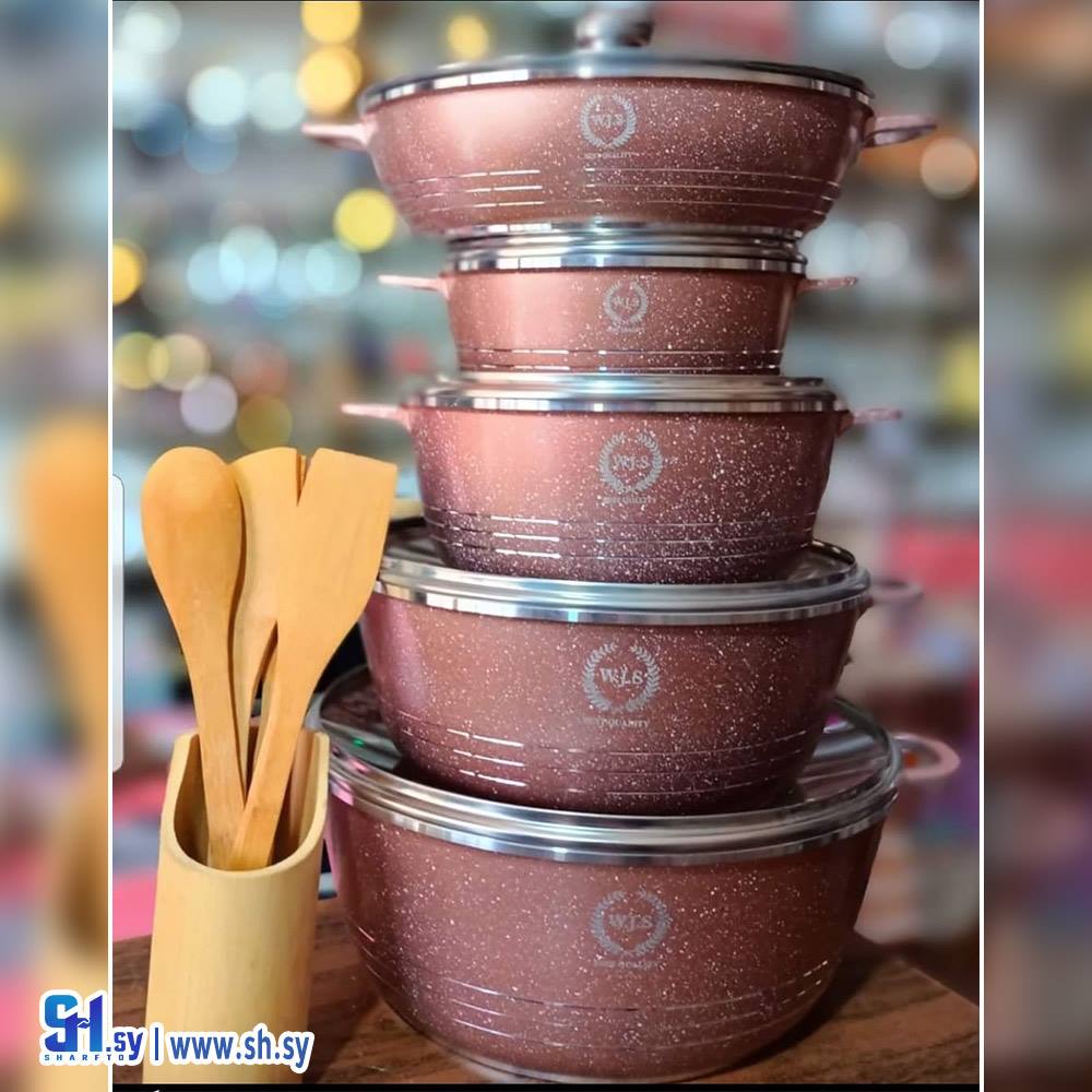 طقم طناجر غرانيت 4 (البيروتي للتجارة)