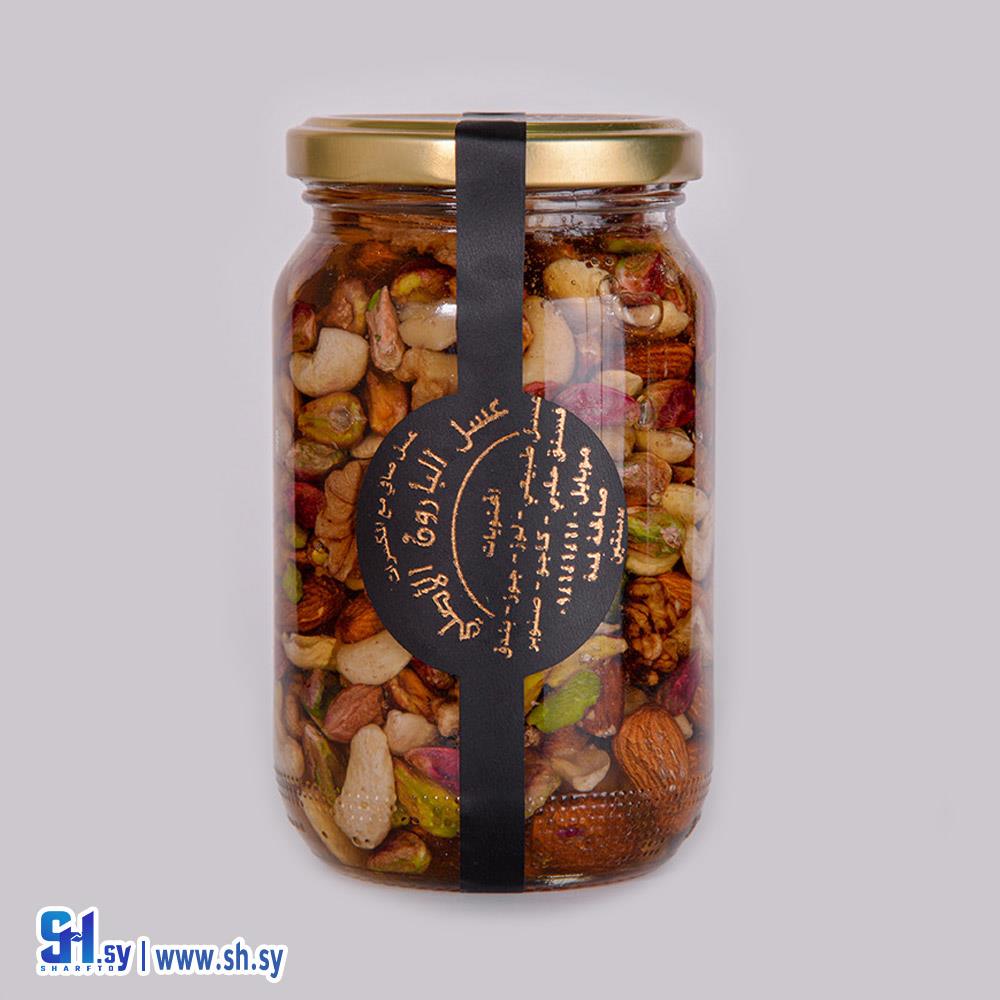 عسل صافي مع المكسرات (عسل البارون)