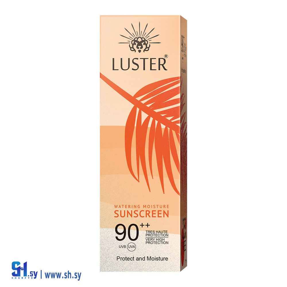 واقي شمسي اورانج لجميع أنواع البشرة (Luster Cosmatic)