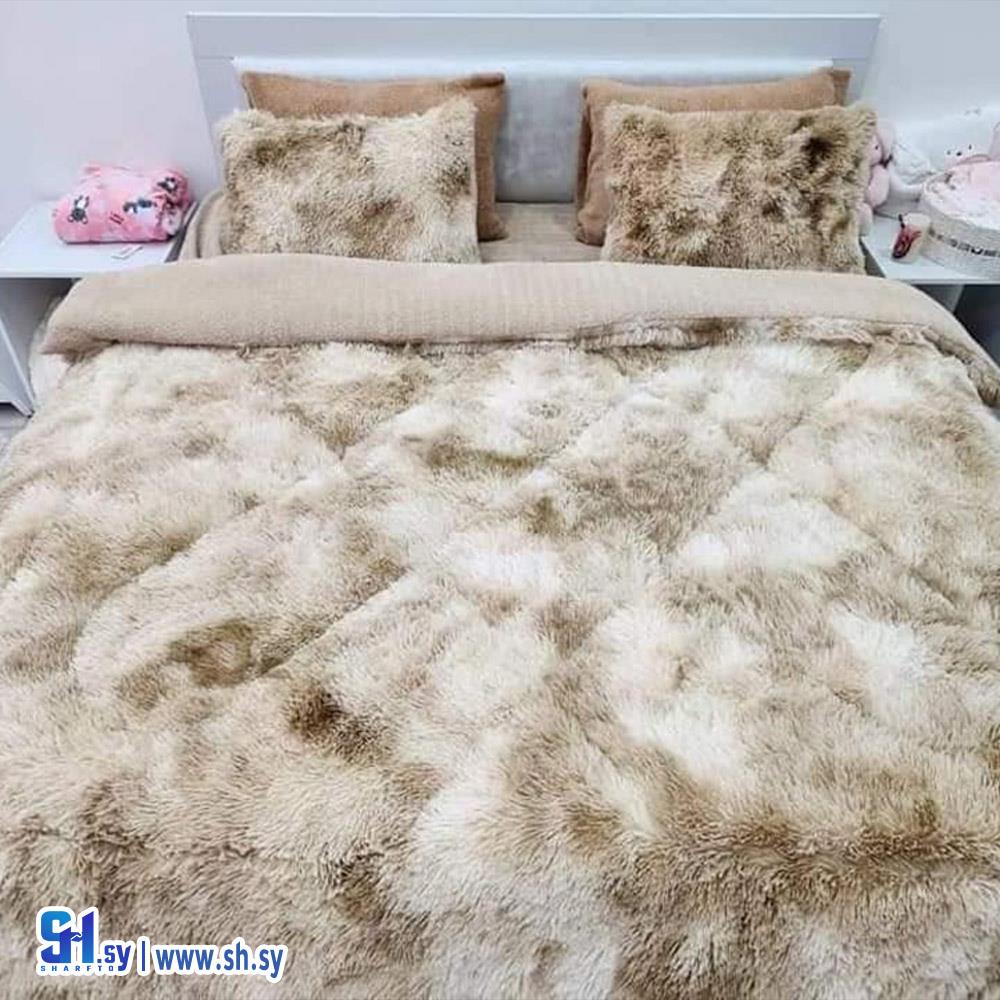 لحاف الريش  محشي داكرون سميك 2 (الحاج للبياضات)