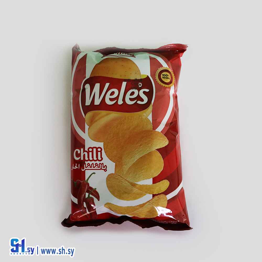 شيبس ويلي بنكهة الفلفل الحار (Mira food)
