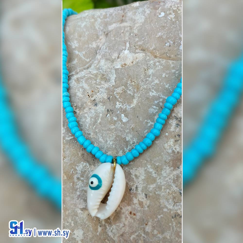 قلادة صدفة بحرية (عقيق)